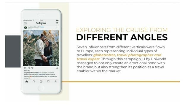 Strategy and an example of being used through instagram branding