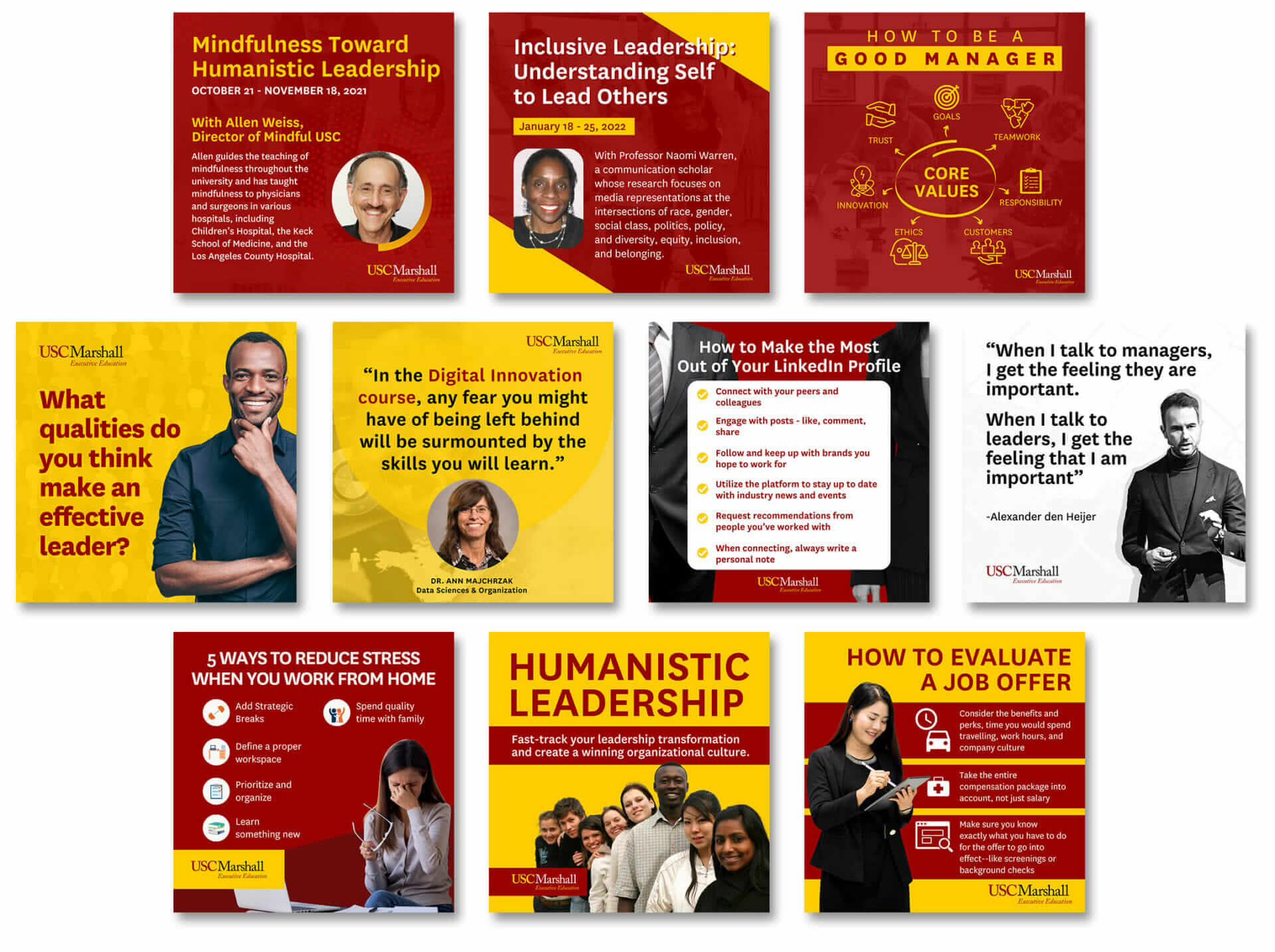 USC Marshall digital marketing case study