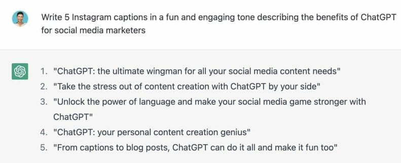 ChatGPT helps maintain a consistent tone, style, and messaging across content