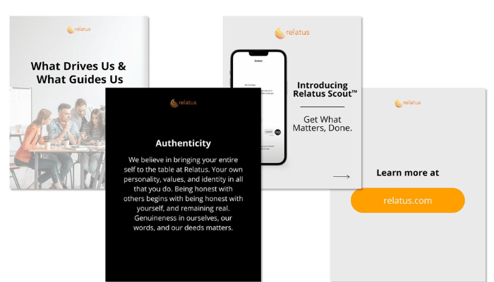 relatus Social Media promotion post by digital delane