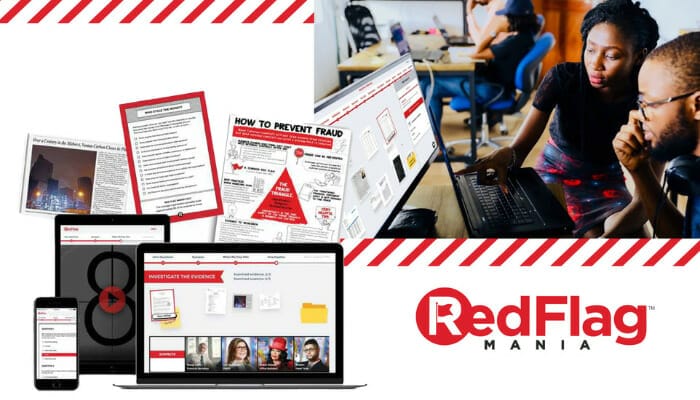 red flag mania lead generation case study banner image