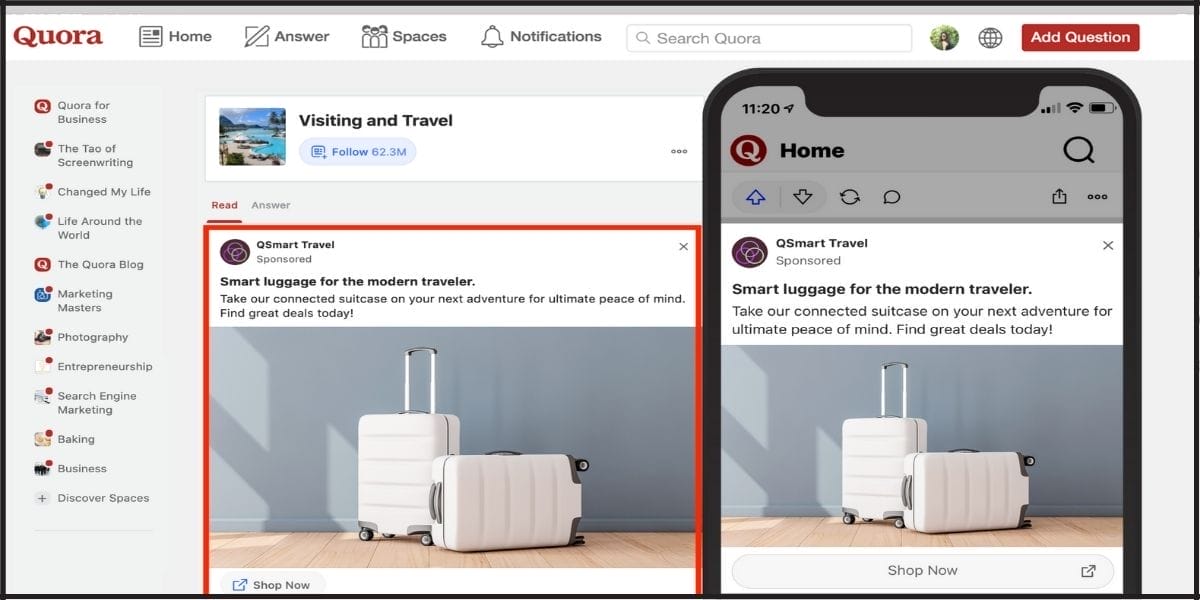 Using Quora ads effectively