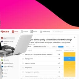 Quora marketing to answer questions and build authority