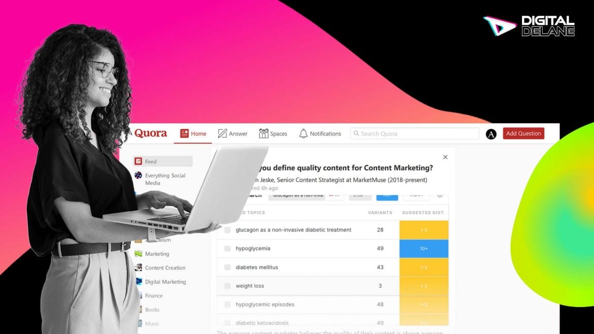 Quora marketing to answer questions and build authority