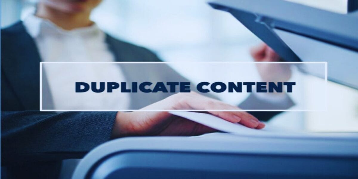 Identifying and fixing duplicate content issues
