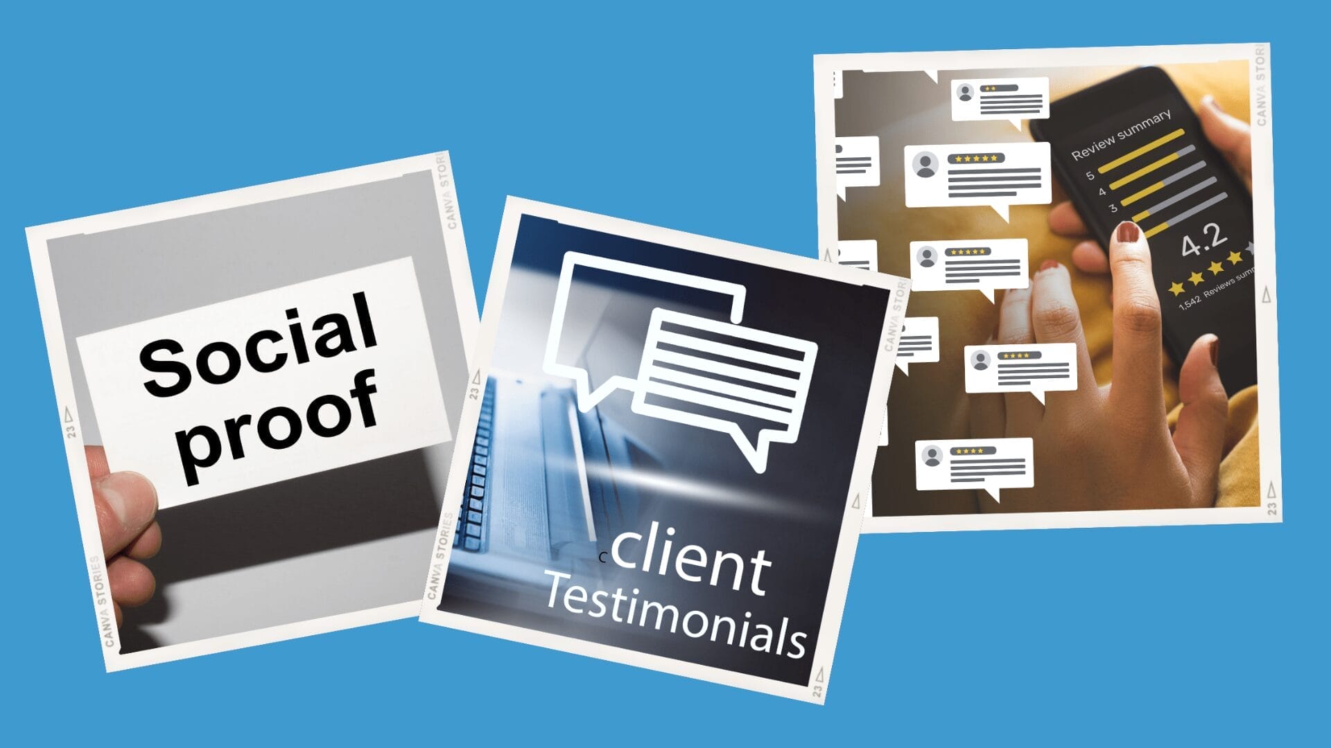 Social Proof and Testimonials