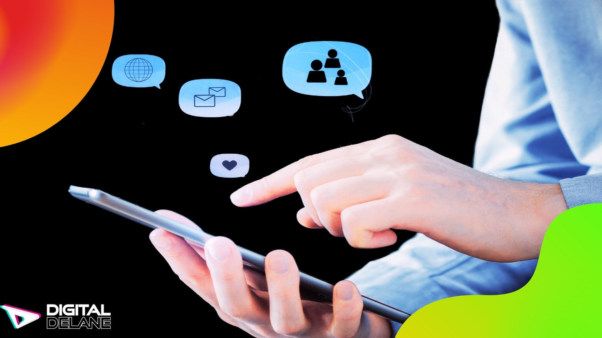 A computer screen displaying a list of digital marketing tips for small businesses. Includes strategies for social media, SEO, and email campaigns.