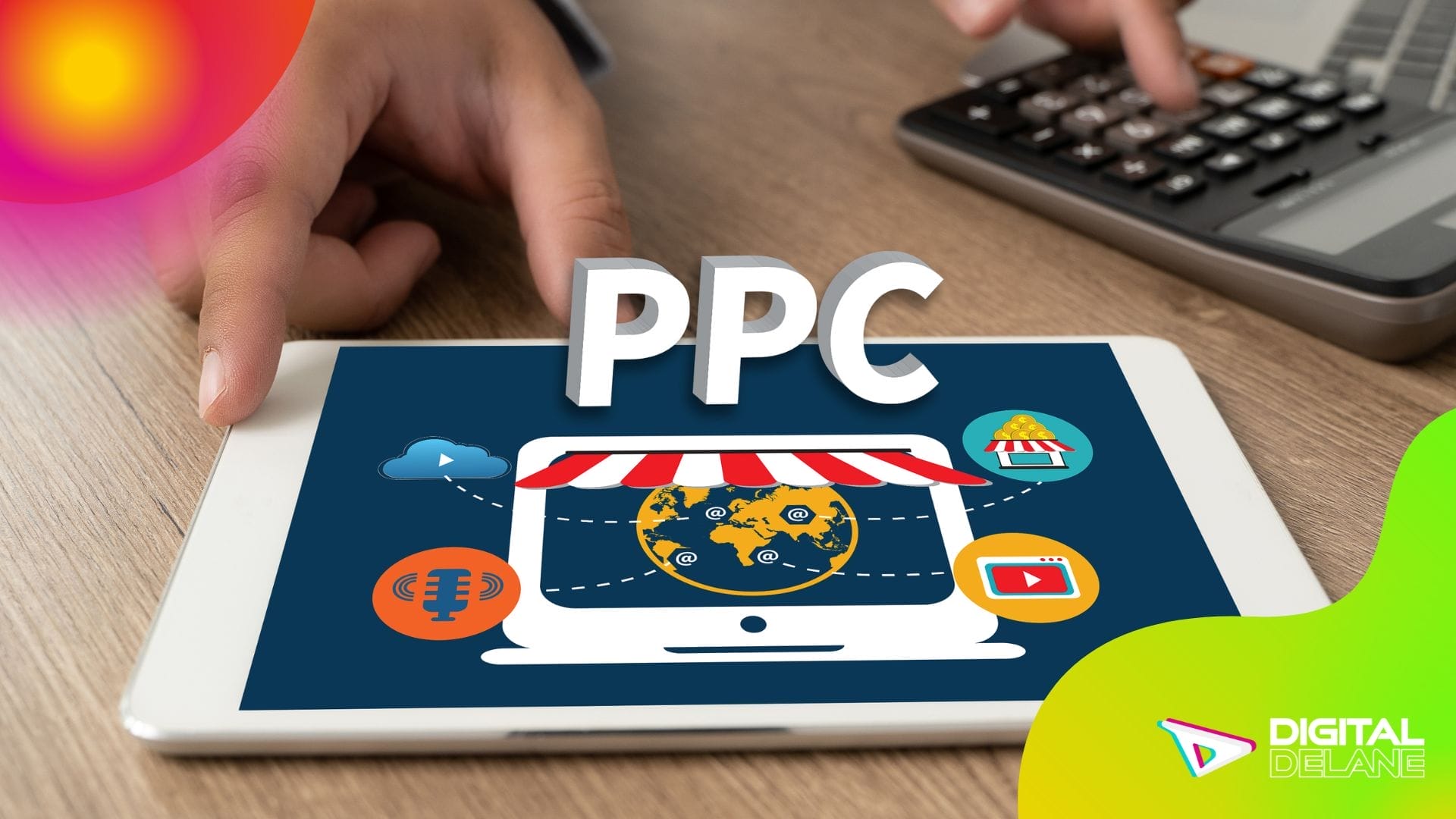 A visual guide illustrating the steps to create an effective PPC campaign for business growth and online visibility.