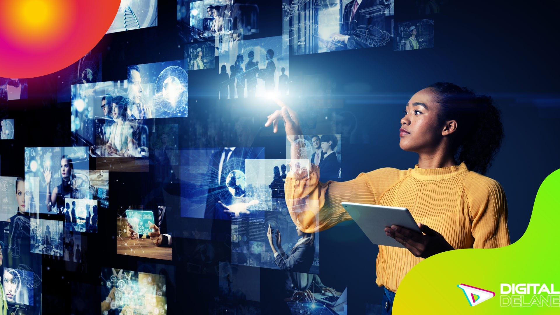 Infographic showcasing key digital marketing trends for 2020, highlighting strategies and technologies shaping the industry.