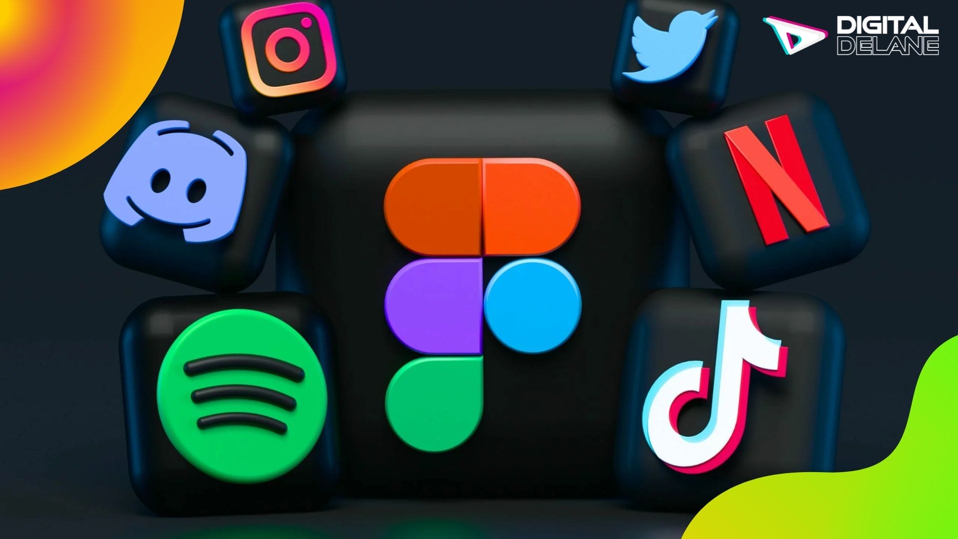 A visual representation of the evolving digital music industry, highlighting innovation and transformation in music consumption.