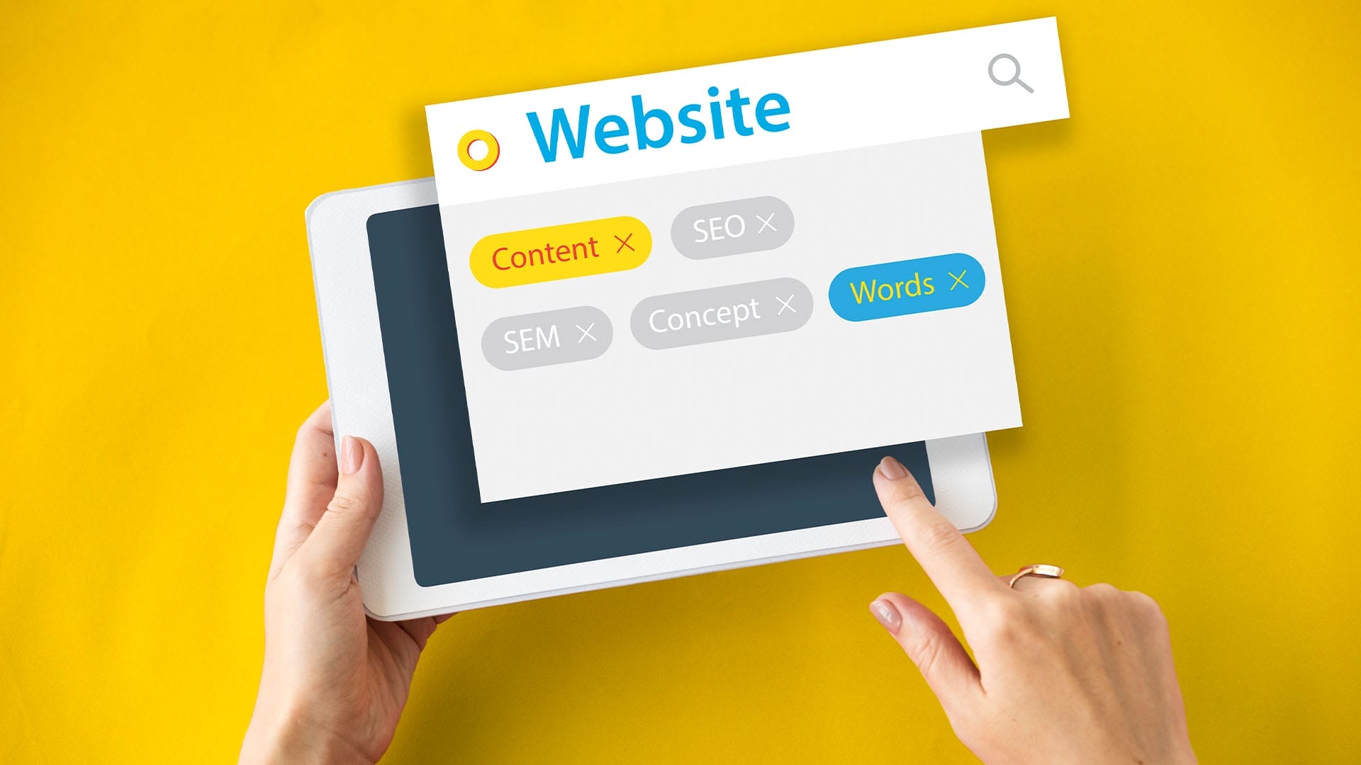 Visual guide on creating a business website, emphasizing effective design for high conversion rates and user experience.