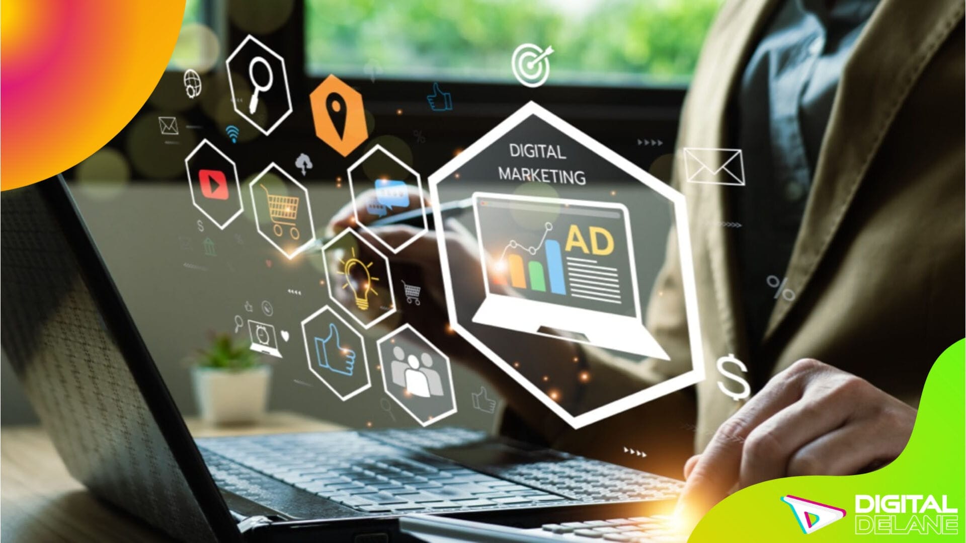 Digital marketing in India showcasing programmatic advertising's automated and data-driven ad-buying process.