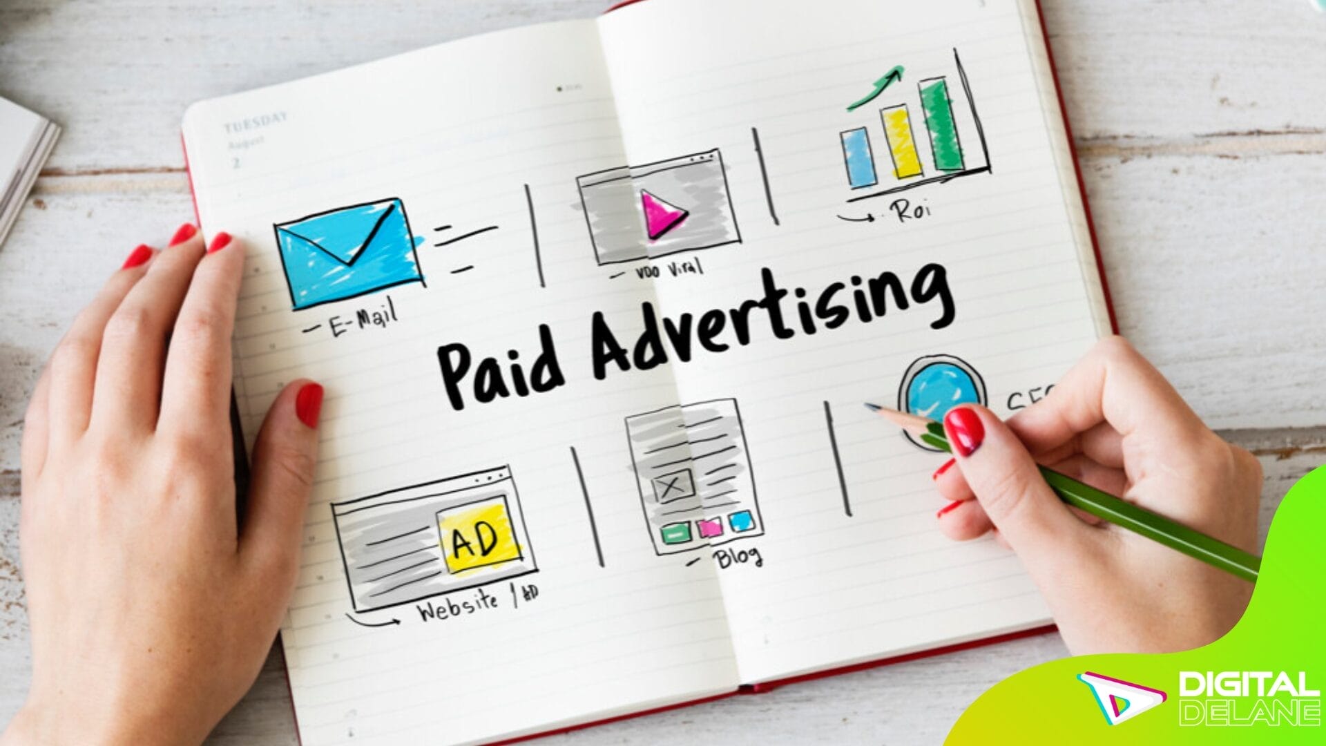Digital marketing image depicting local paid advertising strategies for effective PPC campaigns targeting nearby customers.