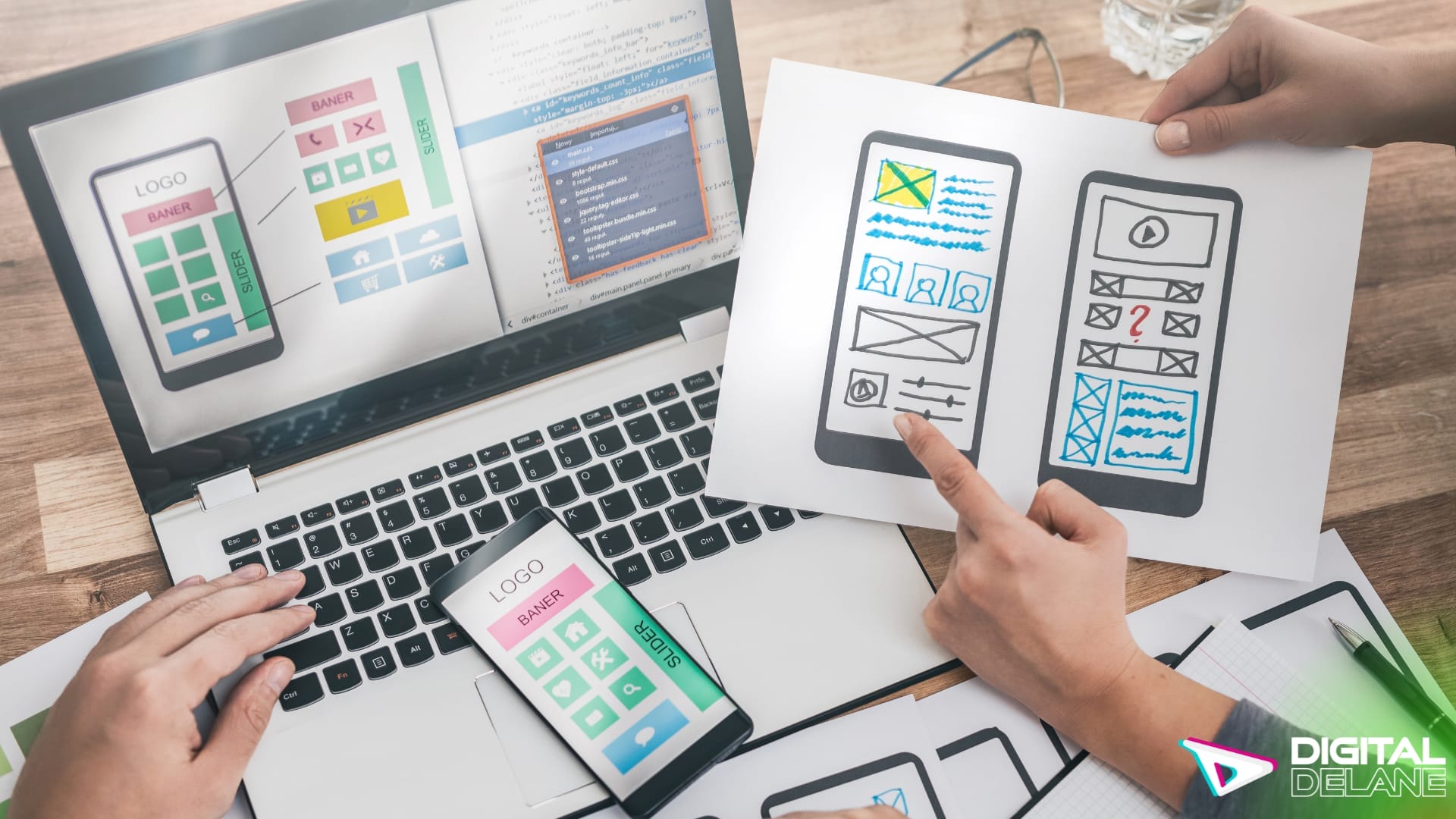 Digital design and development services focused on creating mobile-friendly websites for enhanced user engagement and SEO.