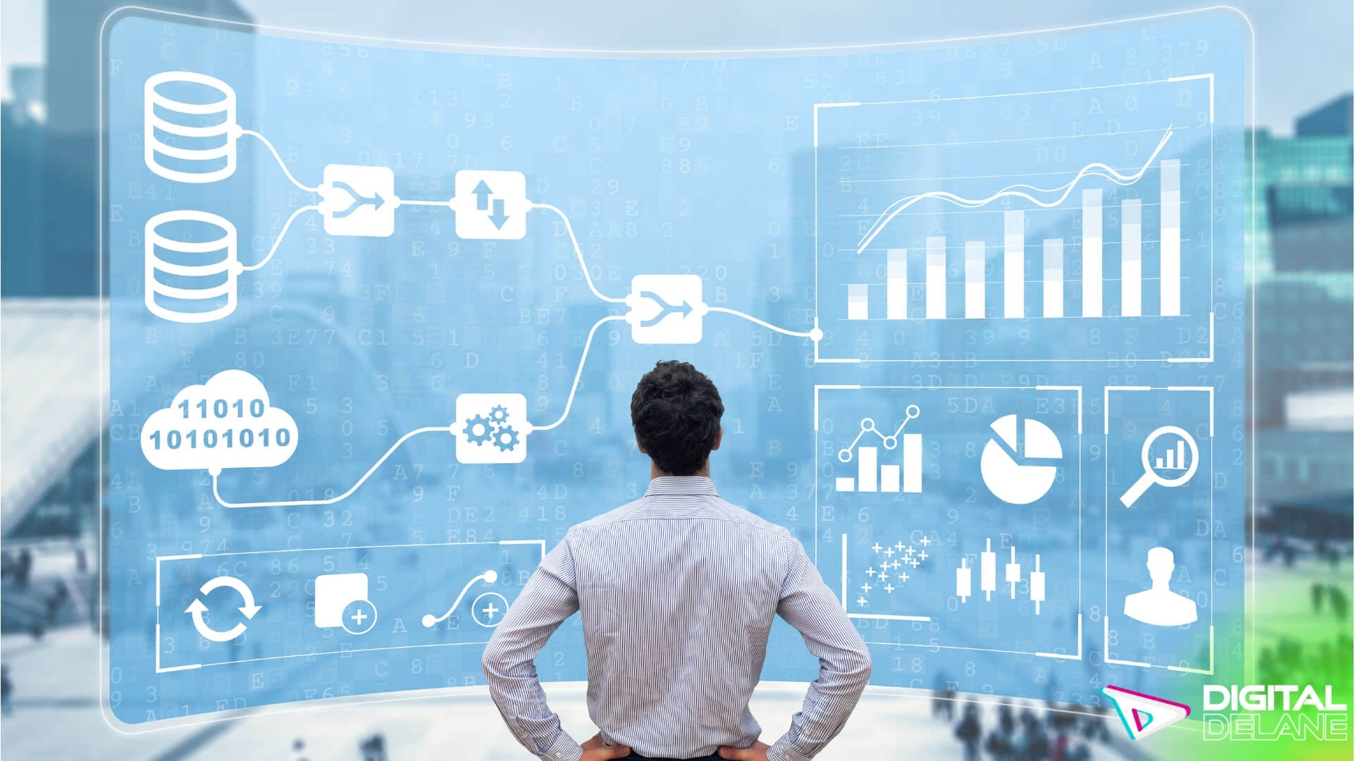 Image illustrating how to select the ideal cloud computing platform for business needs, emphasizing strategic decision-making.