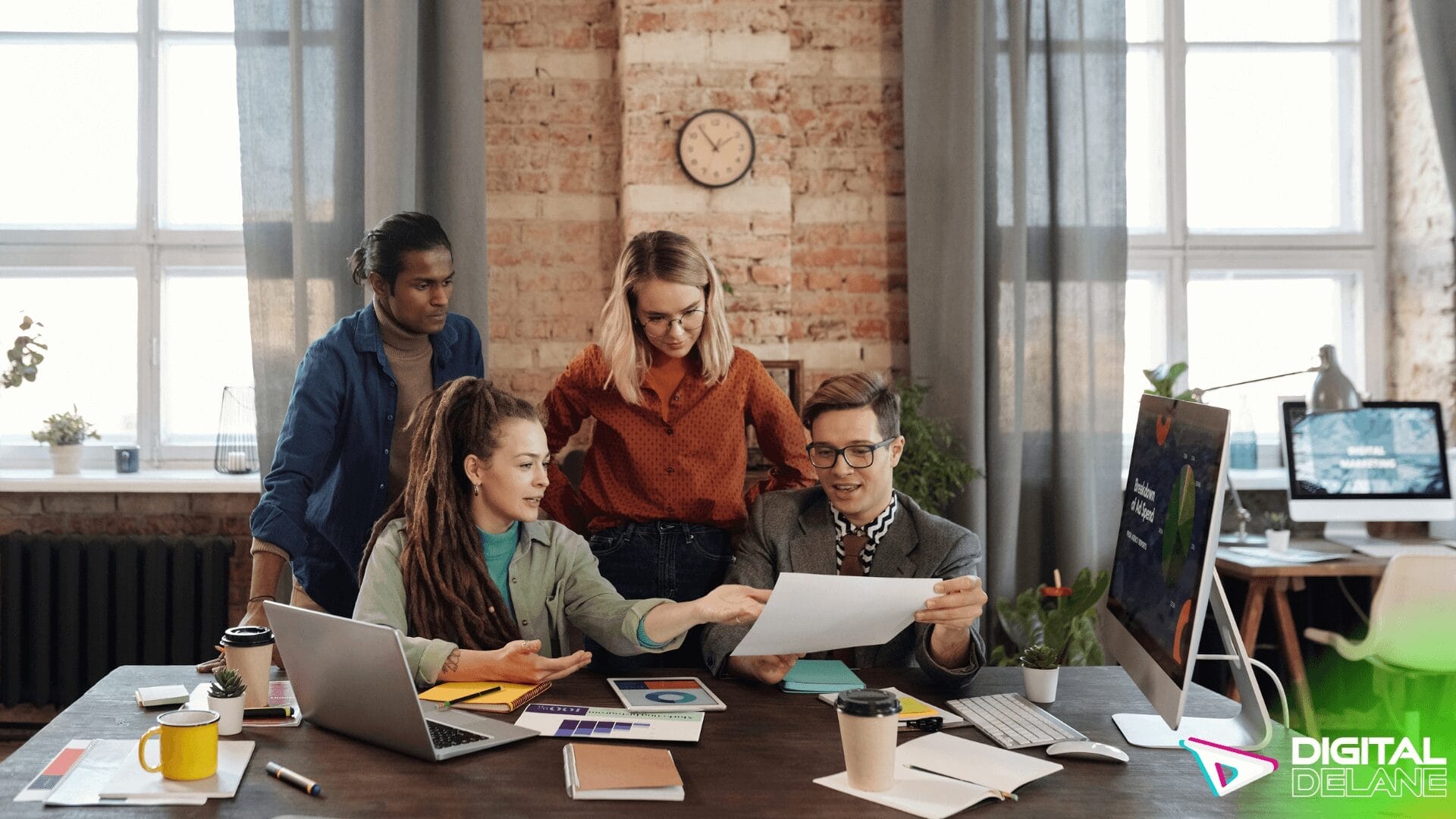 Infographic titled "5 Ways to Make Your Digital Marketing Strategy Work for You," highlighting effective social commerce strategies.